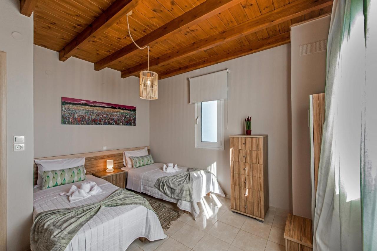 Tranquil Sea View Villa With Private Pool, Just 2Km From The Beach! Agia Galini Exterior foto